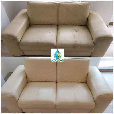 Curatare Canapea Piele Crem